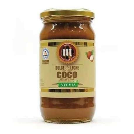 DULCE DE LECHE C/STEVIA SABOR COCO X400G DOÑA MAGDALENA