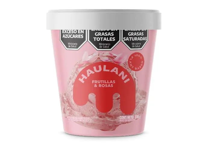 HELADO DE FRUTILLA Y ROSAS POTE X370G HAULANI