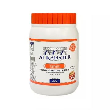 TAHINI 100% PASTA DE SESAMO X400G ALKANATER