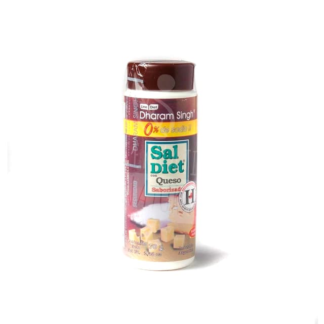 SAL DIET 0% SODIO SABOR QUESO X70G DHARAM SINGH