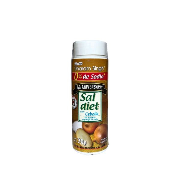 SAL DIET 0% SABOR CEBOLLA X70G DHARAM SINGH
