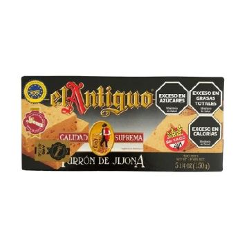TURRON ALMENDRA DE JIJONA 150G EL ANTIGUO