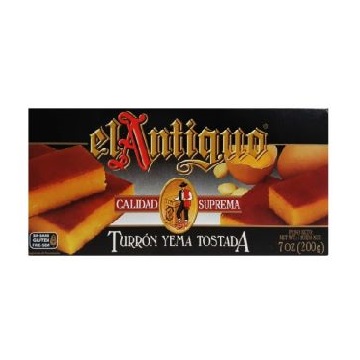 TURRON DE YEMA TOSTADA 200G EL ANTIGUO