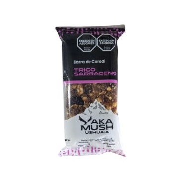 BARRA DE CEREAL TRIGO SARRACENO X16U YAKA MUSH
