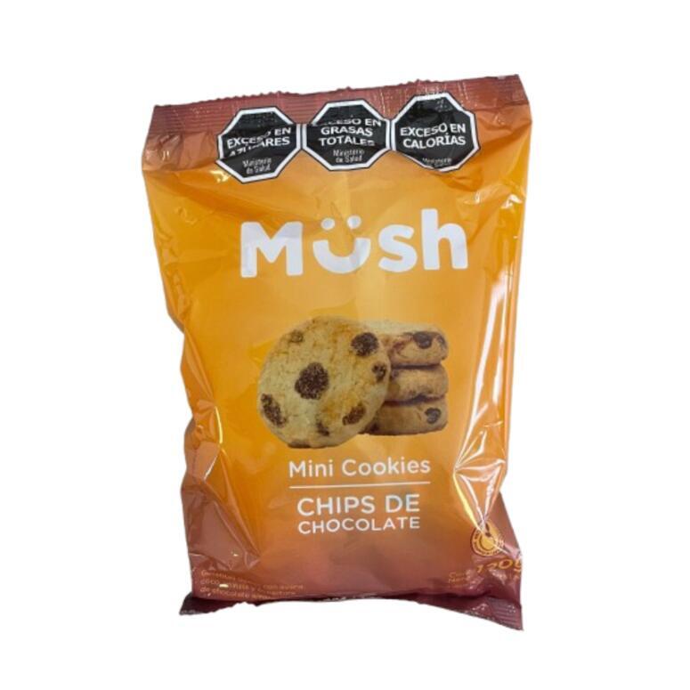 MINI COOKIES CHIPS DE CHOCO 120G MUSH