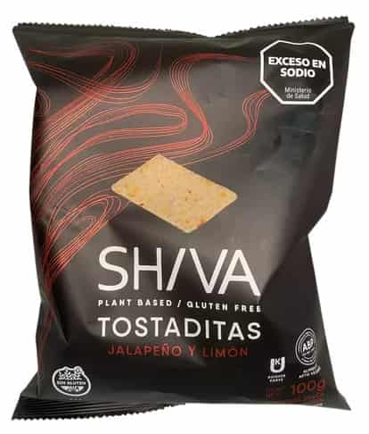 TOSTADITAS SARRACENO GERMINADO X100G (SIN GLUTEN) SHIVA