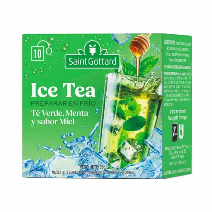 ICE TEA TE VERDE,MENTA Y MIEL X10SAQ  SAINT GOTTARD