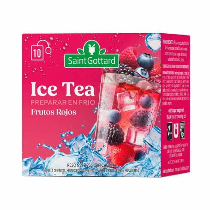 ICE TEA FRUTOS ROJOS X10 SAQ  SAINT GOTTARD