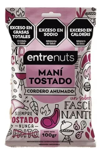 MANI TOSTADO CORDERO AHUMADO 100G