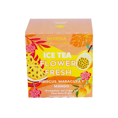 ICE TEA F/F 20G HIBISCUS/MARACUYA/MANGO X10SAQ HEREDIA
