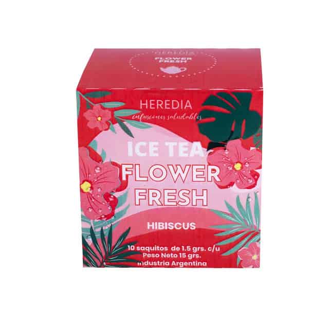 ICE TEA F/F 20G HIBISCUS X10SAQ HEREDIA