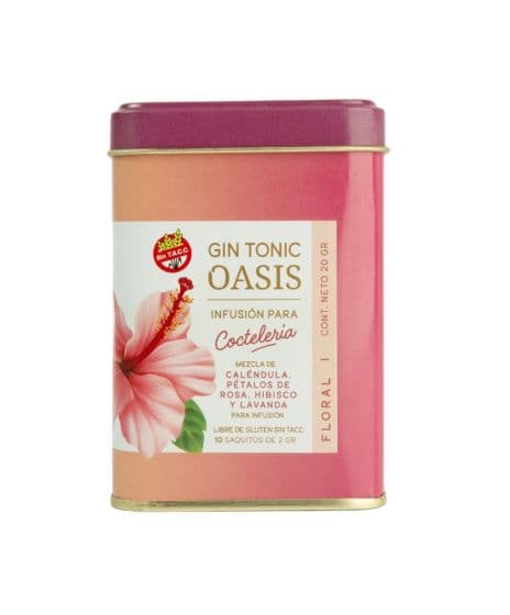 GIN TONIC FLORAL 10SAQ  INFUSION P/COCTELERIA  OASIS