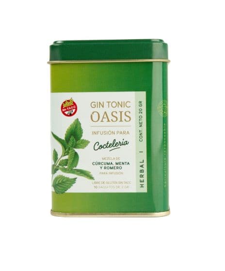 GIN TONIC HERBAL CJA25G INFUSION P/COCTELERIA OASIS