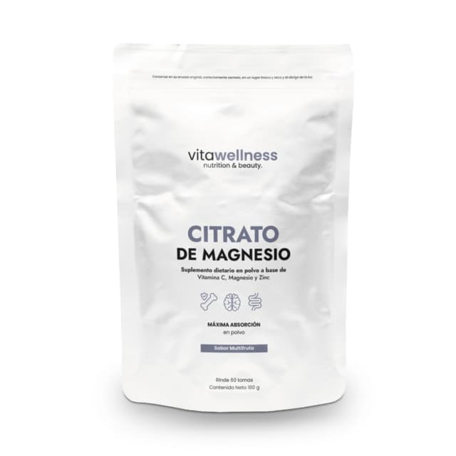CITRATO DE MAGNESIO POLVO  180G (VITAWELLNESS)