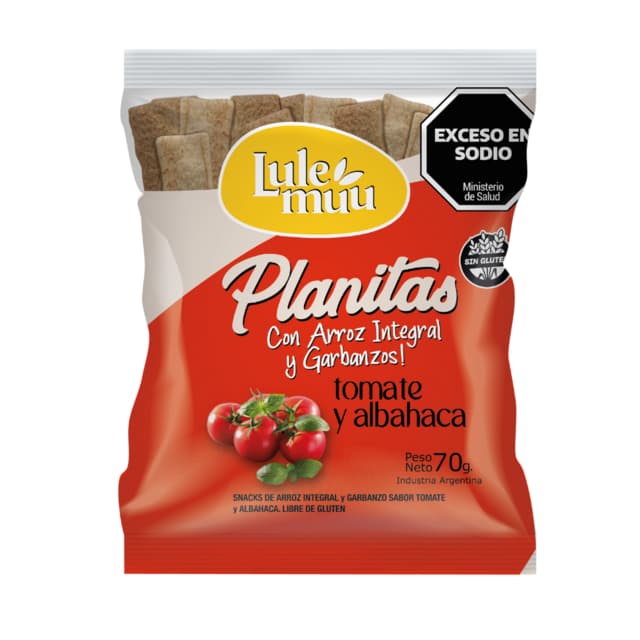 PLANITAS TOMATE Y ALBAHACA 70G LULEMUU