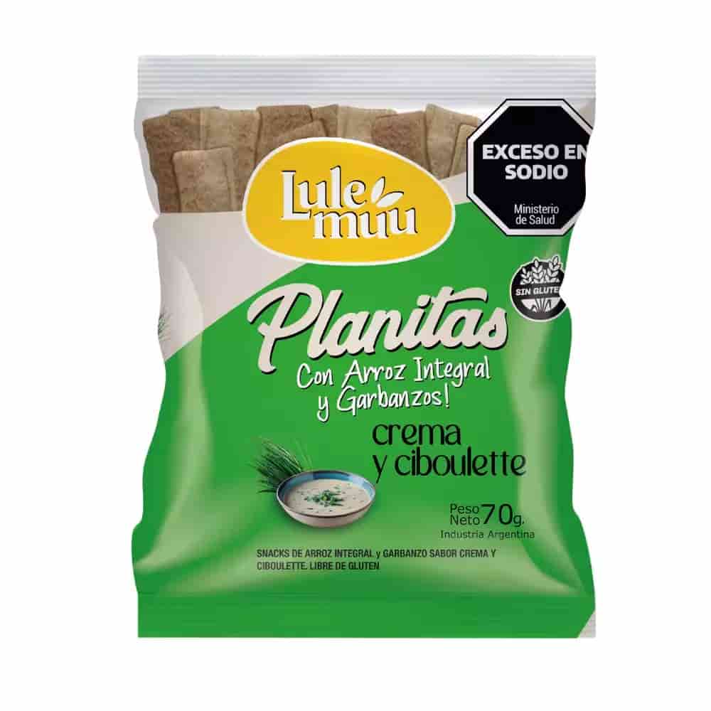 PLANITAS CREMA Y CIBOULETTE 70G LULEMUU
