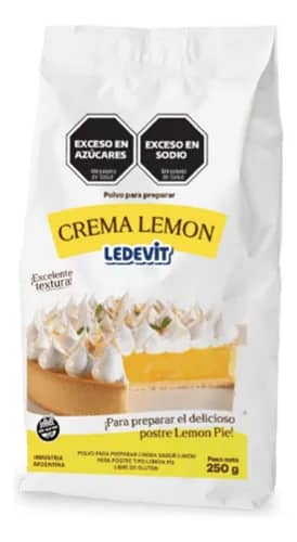 POLVO PARA CREMA DE LIMON 250G LEDEVIT