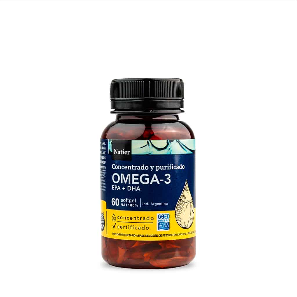 OMEGA 3 SOFTGEL 60 CAP NATIER