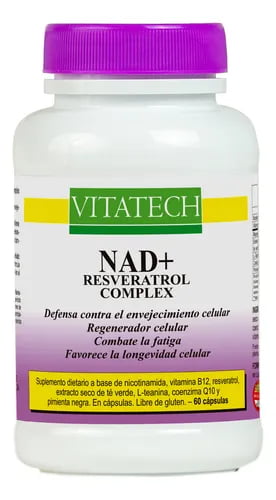 NAD+RESVERATROL COMPLEX  X 60CAP VITATECH