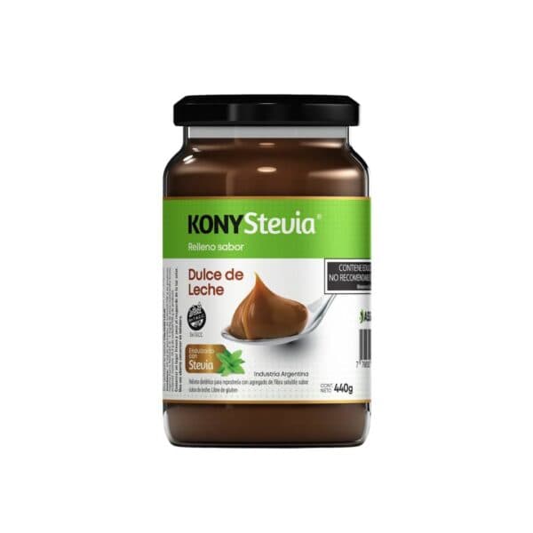 DULCE DE LECHE CON STEVIA X 440G KONY
