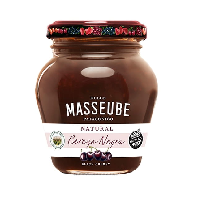 MERMELADA CEREZA NEGRA X350G PIUKÉ PATAGONIA