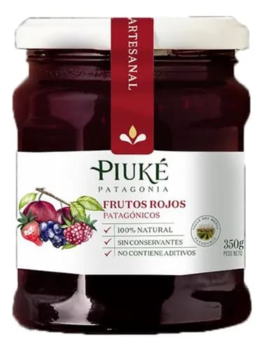 MERMELADA FRUTOS ROJOS X350G PIUKÉ PATAGONIA