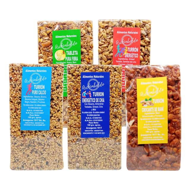 TURRONCITOS SURTIDOS X 800 GR ARCHIMBOLDO