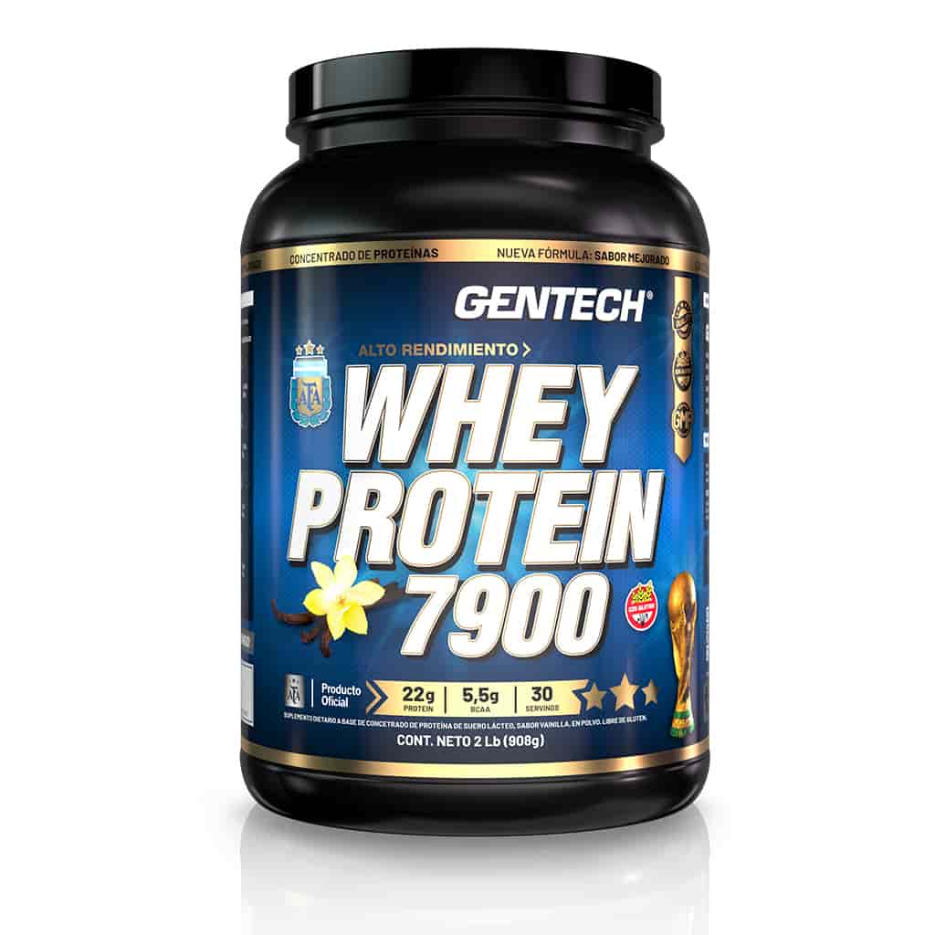 WHEY PROTEIN 7900 (VAINILLA) BALDE X3KG GENTECH