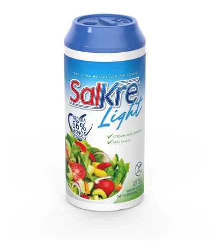 SAL FINA LIGHT YODADA 66% MENOS SODIO X100G SALKRE