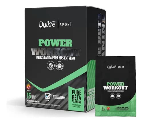 POWER WORKOUT BETA ALANINA X15 SOBRE (DE 3GR) DULKRE