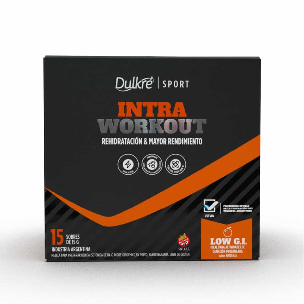 INTRA WORKOUT ISOTONICA LOW G.I (NARANJA) X15 SOB DULKRE