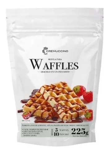 MEZCLA PARA WAFLES X 225GR CREMUCCINO