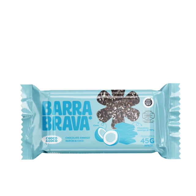 BARRA PROTEICA MANI Y CHOCO X12U. BARRA BRAVA