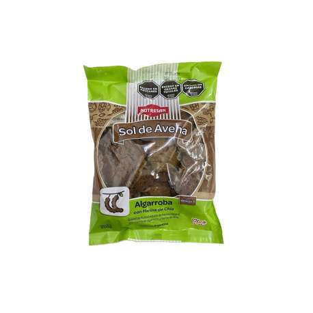 GALLETITAS SOL DE AVENA DE ALGARROBA X250GR NUTRESAN