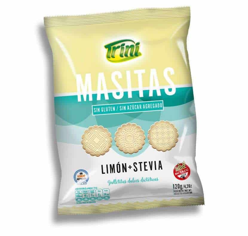 GALLETITAS DE LIMON CON STEVIA X120GR TRINI