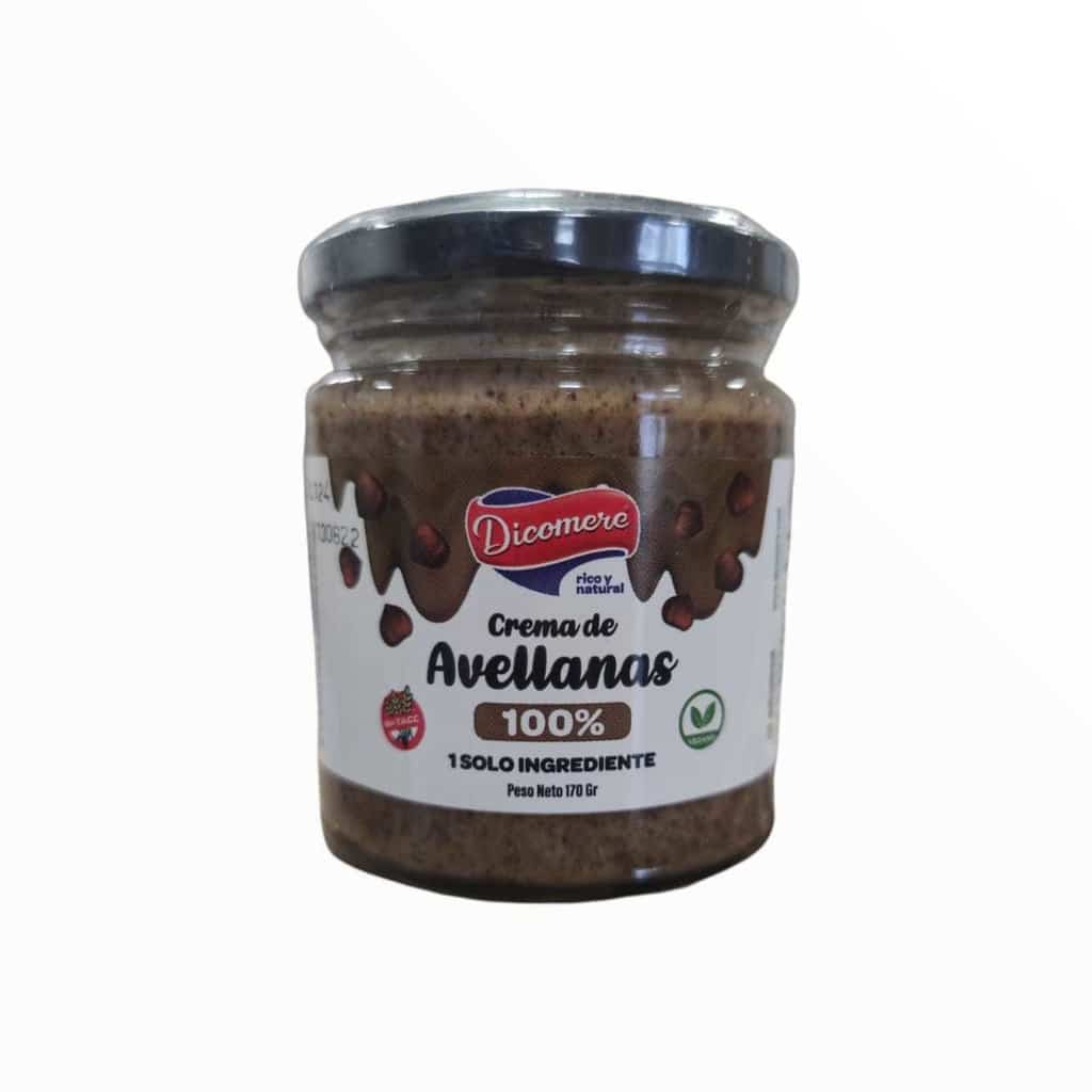 PASTA DE AVELLANAS (SIN GLUTEN) X170GR DICOMERE
