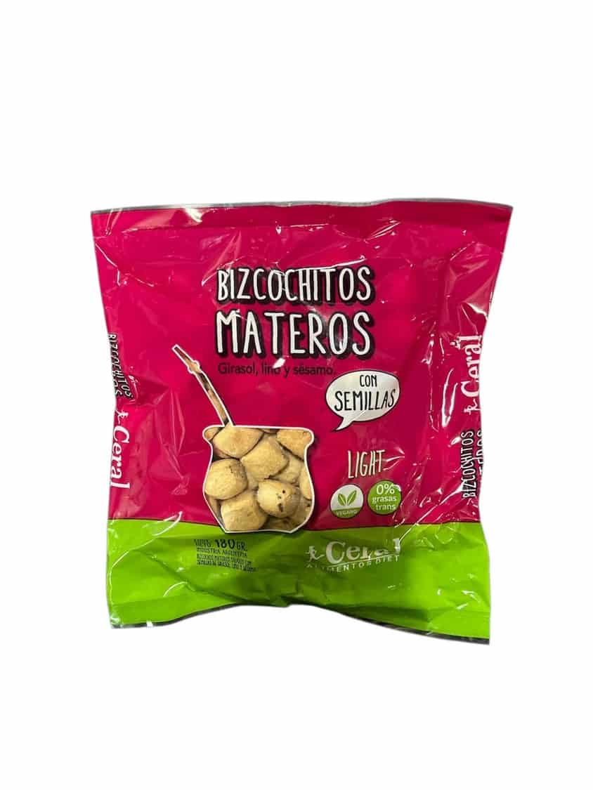 BIZCOCHITOS MATEROS CLASICOS X180GR CERAL