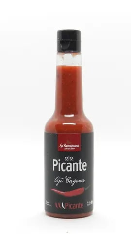 SALSA PICANTE AJI CAYENA (PICANTE) X180ML. LA PARMESANA