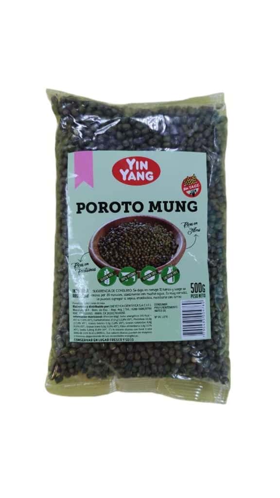 POROTO MUNG X500G (SIN GLUTEN) YIN YANG