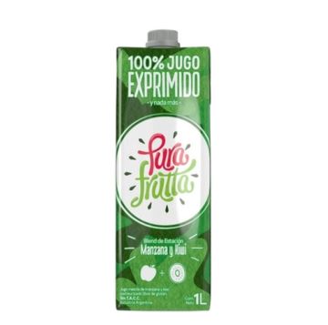 JUGO MANZANA Y KIWI X 1L PURA FRUTTA