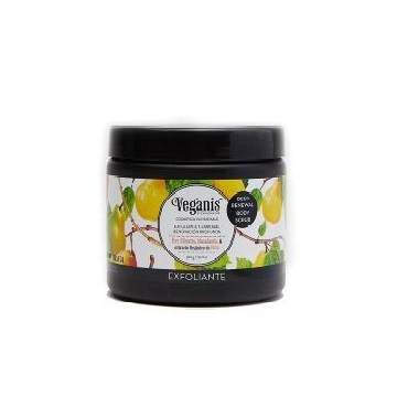 EXFOLIANTE CORPORAL PERA MACADAMIA Y OLIVA X500 GR VEGANIS