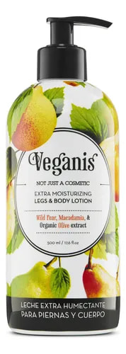 LECHE EXTRA HUMECTANTE PERA. MACADAMIA Y OLIVA X500 GR VEGANIS