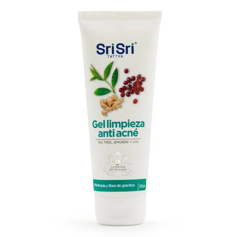 GEL DE LIMPIEZA FACIAL ANTI ACNE X 100ML SRI SRI