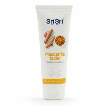 MASCARILLA FACIAL CON CURCUMA X 100G SRI SRI