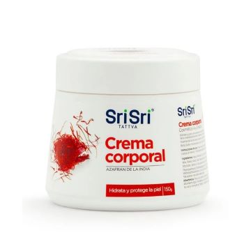 CREMA CORPORAL AZAFRAN DE LA INDIA X 150G SRI SRI