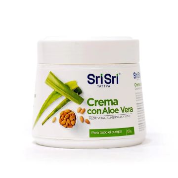 CREMA CORPORAL ALOE Y AC ALMENDRA X 150G SRI SRI