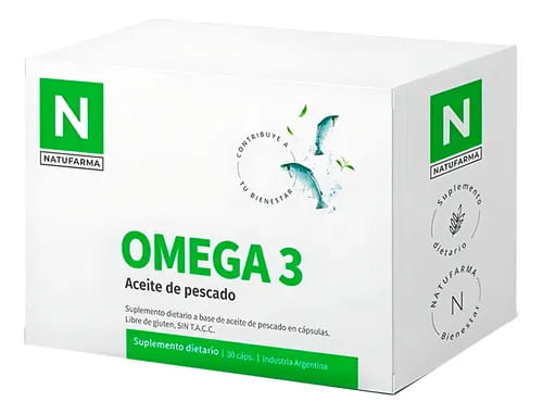 OMEGA 3 ACEITE DE PESCADO NUTRIFARMA X 30CAP