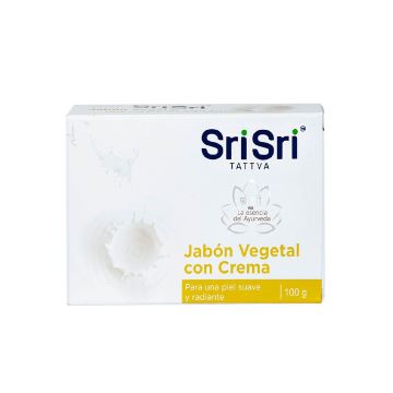 JABON VEGETAL CREMA DE LECHE X 100 GRS SRI SRI