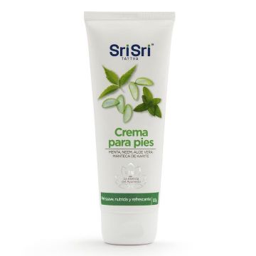 CREMA REVITALIZANTE PARA PIES  MENTA. NEEM. ALOE VERA. MANTECA DE KARITE X1