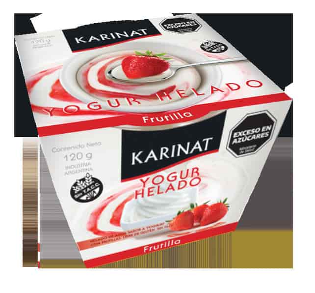 YOGURT HELADO FRUTILLA X120GR KARINAT